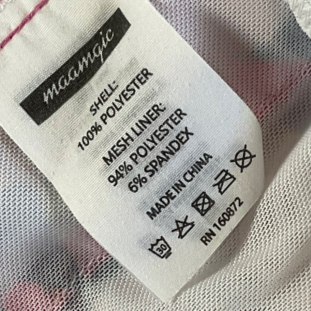 Maamgic Boys Pink Shark Swimming Trunks Size 14-16 - Picture 10 of 10